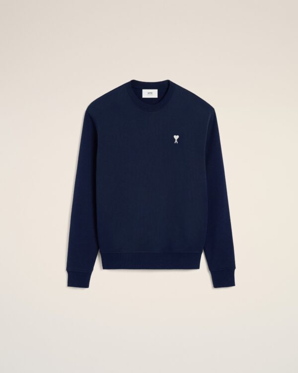 Sweatshirt Bleu Marine Ami de Coeur En Coton