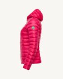 Doudoune légère à capuche Fushia Cloe