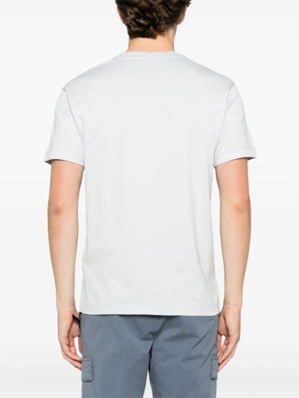 Compass-patch cotton T-shirt – Image 3