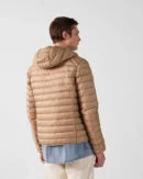 Doudoune légère à capuche Beige Nico