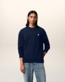 Sweatshirt Bleu Marine Ami de Coeur En Coton