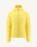 Doudoune légère à capuche Jaune clair Nico