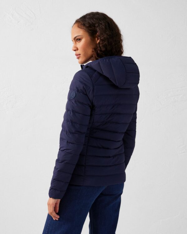 Doudoune à capuche stretch légère Marine Salma – Image 4