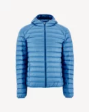 Doudoune légère à capuche Bleu denim Nico