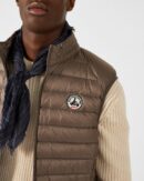 Doudoune sans manches Taupe Tom