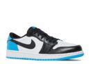 Air Jordan 1 Retro Low OG Black Dark Powder Blue