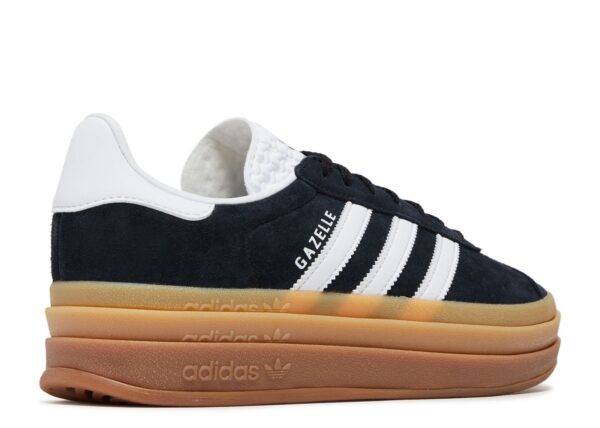 Adidas Gazelle Bold Black White Gum – Image 3