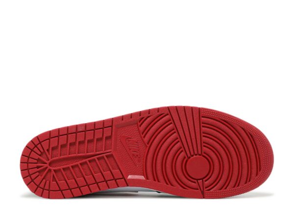 Air Jordan 1 Mid Gym Red Black White – Image 4