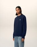 Sweatshirt Bleu Marine Ami de Coeur En Coton