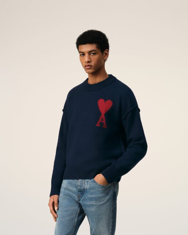 Pull Ami de Coeur Rouge – Image 3