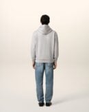 Hoodie Gris Zippé Ami de Coeur En Coton