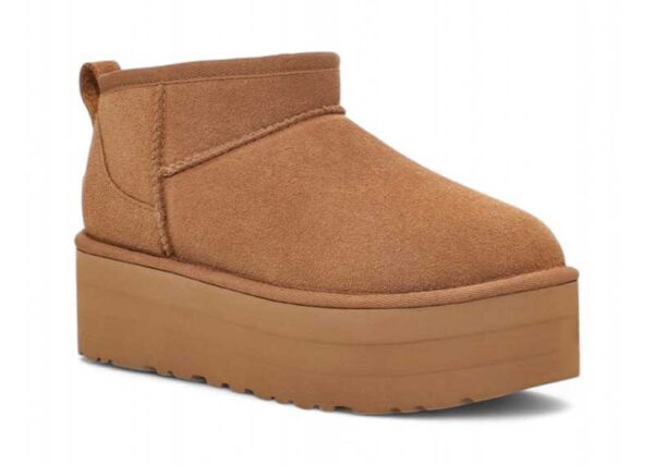 UGG Classic Ultra Mini Platform Chestnut – Image 3