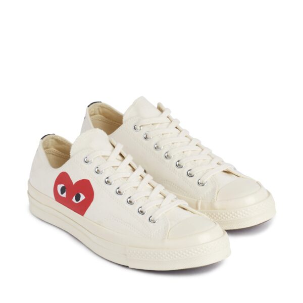 Converse Chuck Taylor All-Star Low Comme des Garcons White – Image 2