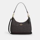 Sac hobo Teri en toile exclusive