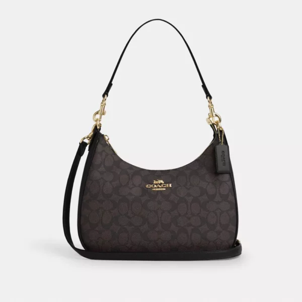 Sac hobo Teri en toile exclusive – Image 7
