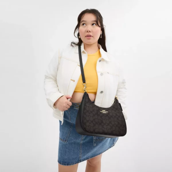 Sac hobo Teri en toile exclusive – Image 11