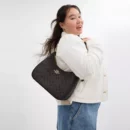 Sac hobo Teri en toile exclusive