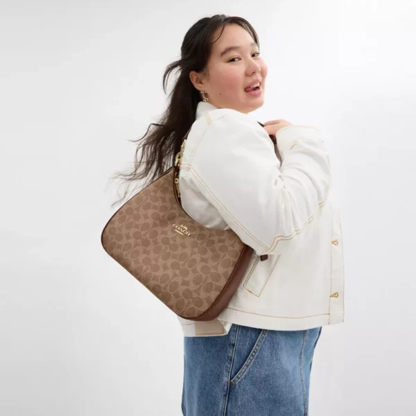 Sac hobo Teri en toile exclusive – Image 18
