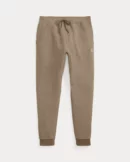 Pantalon de jogging jersey double - Brun chiné
