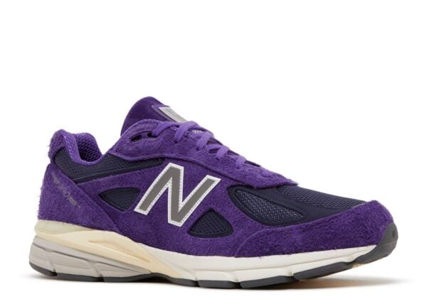 New Balance 990 V4 Purple Suede – Image 2