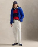 Sweat à capuche en maille double - Étoile Saphir