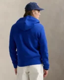 Sweat à capuche en maille double - Étoile Saphir