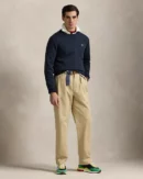 Sweat en maille double - Marine Aviateur