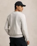 Sweat en maille double - Chiné Sport Clair