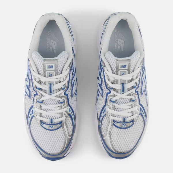 740 chaussures Bleu Glace avec Pierre de Mer et Blanc – Image 5