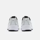 740 chaussures Blanc avec Argent Métallisé et Noir